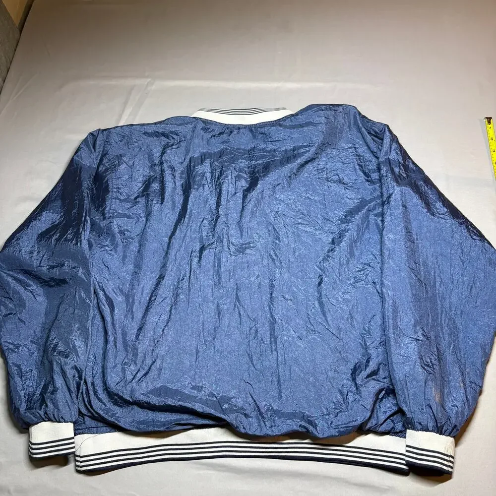 Vintage blue team usa olympics pullover windbreaker